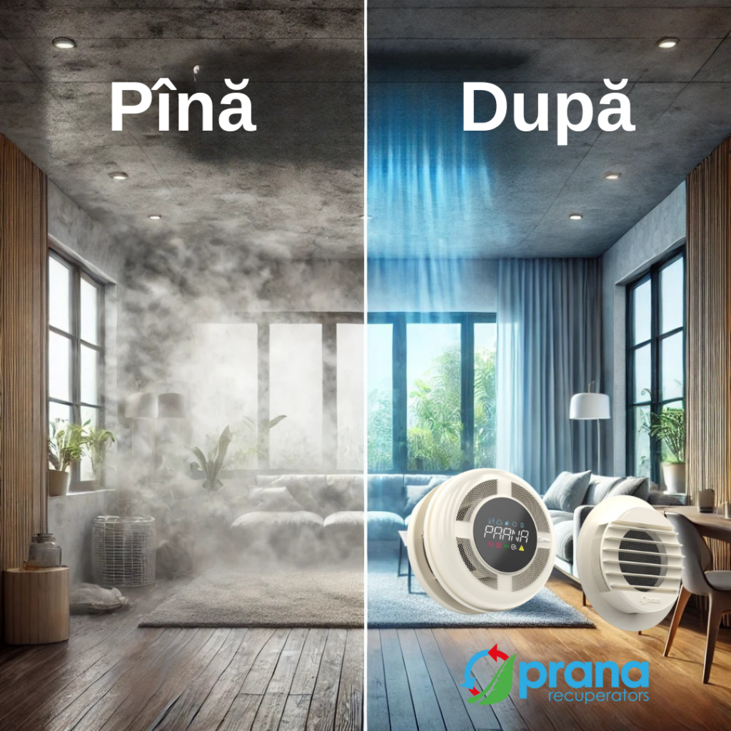 ventilare cu recuperare de caldura
